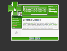 Tablet Screenshot of lekarnaliberec.cz